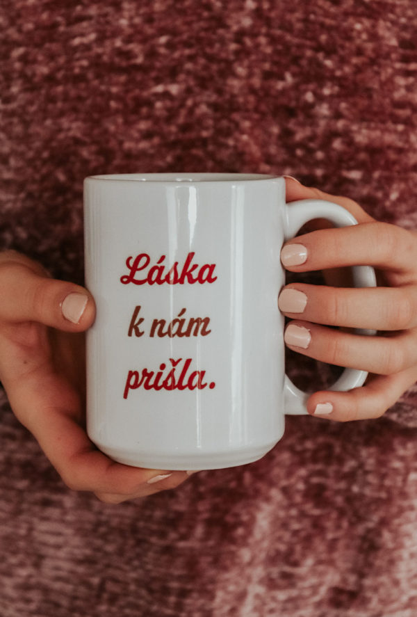 Keramický hrnček „LÁSKA“ - Image 2