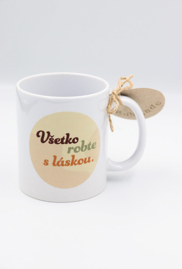 Keramický hrnček „VŠETKO S LÁSKOU" - Image 2