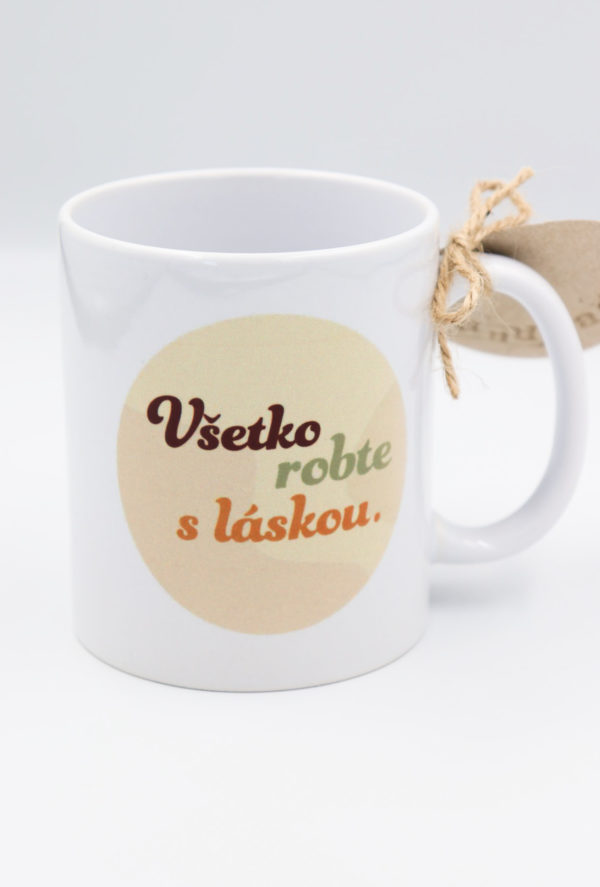 Keramický hrnček „VŠETKO S LÁSKOU" - Image 3