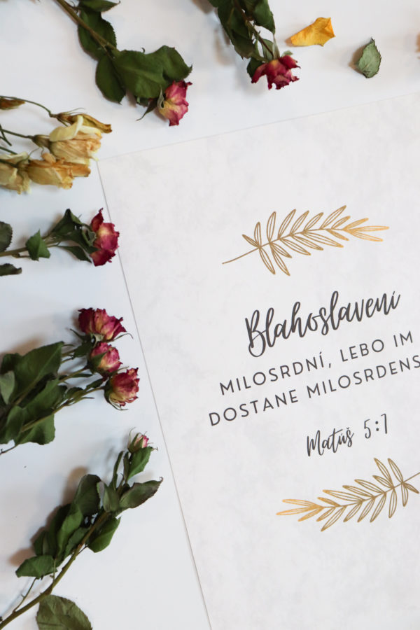 Art print "BLAHOSLAVENÍ MILOSRDNÍ" - Image 4
