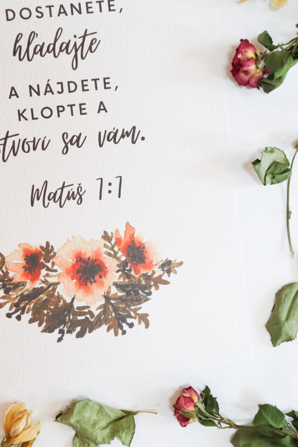 Art print "HĽADAJTE A NÁJDETE" - Image 3