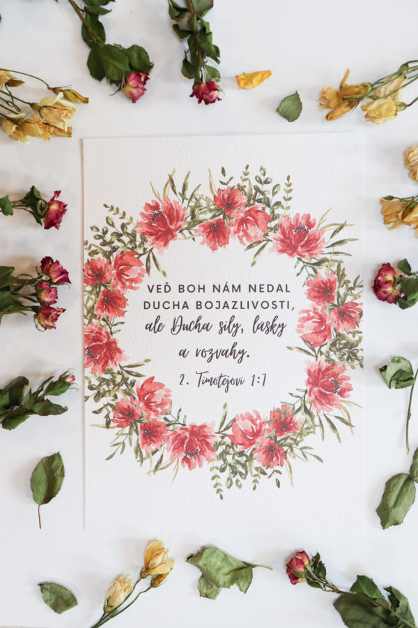 Art print "DUCH SILY, LÁSKY A ROZVAHY"